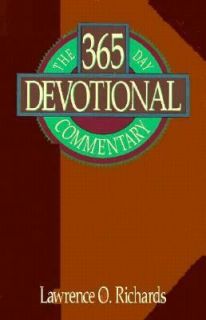 365 Day Devotional Commentary by Lawrence O. Richards 1900, Hardcover 