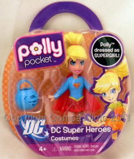 new super hero costume polly pocket supergirl