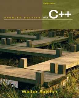 Problem Solving with C by Kenrick Mock and Walter Savitch 2008 
