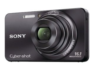 Sony Cyber Shot DSC W570 16.1 MP Digital Camera   Black
