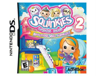 Squinkies 2 Adventure Mall Surprize Nintendo DS, 2011
