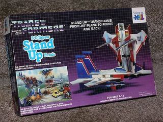 Transformer 3 D Jigsaw Stand Up Puzzle issued by Hasbro in 1984