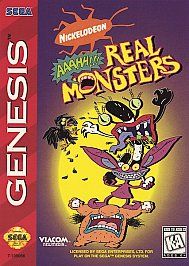 AAAHH Real Monsters Sega Genesis, 1995