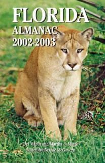 Florida Almanac 2002 2003 by Del Marth and Martha J. Marth 2001 