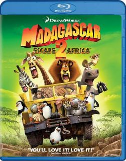 Madagascar Escape 2 Africa Blu ray Disc, 2009, Sensoramatic