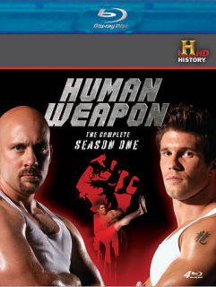 Human Weapon   The Complete Season One Blu ray Disc, 2010, 4 Disc Set 