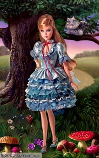 Alice In Wonderland 2007 Barbie Doll