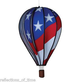 Medium Patriotic Hot Air Balloon Spinner, Premier Designs, NIP, Great 