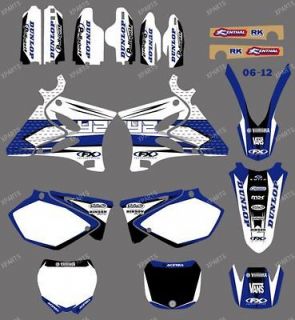TEAM GRAPHICS&BACKGROUNDS For YAMAHA YZ125 YZ250 2002 2003 2004 2005 