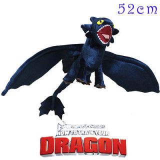 Newly listed How To Train Your Dragon Plush Toothless Night Fury Toy 