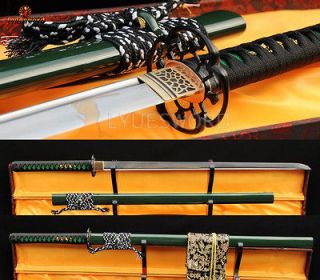 40.6 HAND FORGE JAPANESE FOLDED STEEL SWORD NINJA VERY SHARP BLADE 