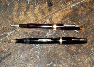 WATERMANS 100 Year Fountain Pen and Ideal Mechanical Pencil   MPRS