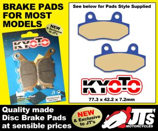 REPLICA FRONT DISC BRAKE PADS SACHS Mad Ass 125 (4T) (06 09)