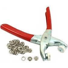 snap fastener pliers 108 pieces 27 complete snaps time left