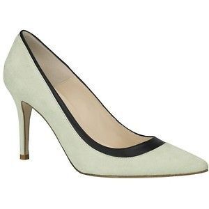   GRACIA POINT TOE COURT SHOES GREEN LEATHER /SUEDE UK 39 RRP £160.00