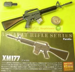 Scale Action Figure GUN MANIA XM 177 ASSAULT RIFLE MODEL Furuta_M6