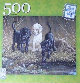 turtle hunters 500 piece fx schmid jigsaw puzzle one day shipping 
