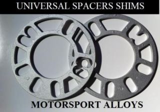 5mm alloy wheel spacers shims for peugeot 205 305 405 time left $ 7 92 