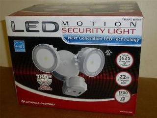 NEW! LED Motion Security Light 1700 Lumens 180° Lithonia Lighting 