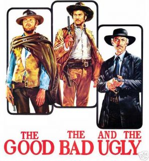THE GOOD THE BAD AND THE UGLY POSTER Clint Eastwood 3   PRINT IMAGE 