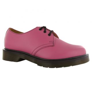 dr martens 1461 pw smooth pink womens shoes more options shoe size 