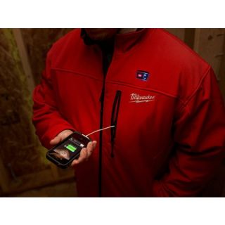 Milwaukee M12™ Cordless Red Heated Jacket   Jacket with Battery 