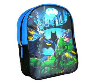 Batman Preschool Kids Boys Toddler Mini 11 Backpack School Bag NEW