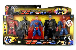 NEW** 5 in 1 Hero Action Figure Package For Kids (Spiderman 