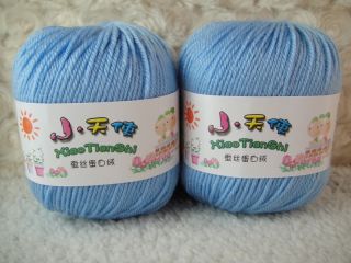 One*50g Skein Wool Cashmere Silk Baby Yarn lot;Sock Yarn;Sport;50g 