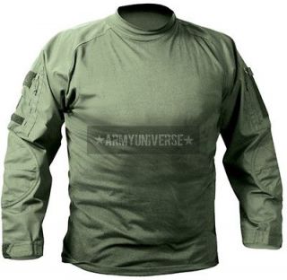 Olive Drab Military Heat Resistant Tactical Lightweight Combat Shirt