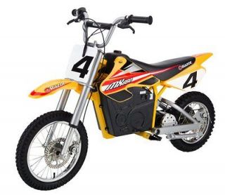 razor mx650 dirt rocket 36v electric motorcycle bike time left