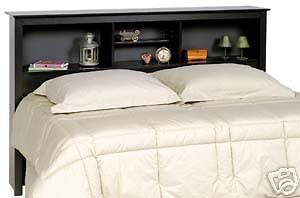 sonoma double full qu een size bed headboard black new