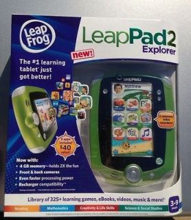 leap frog leappad 2 green brand new 