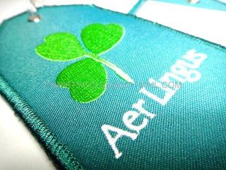 Aer Lingus LUGGAGE TAG Uniform Ticket Ireland Aer Arann JetBlue 