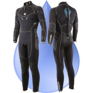 Waterproof   W3   Mens 3.5mm Scuba Diving Semi Dry Wetsuit With Rear 