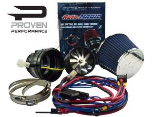 MORE POWER Car Turbo Charger Vortex Electric Supercharger Air 
