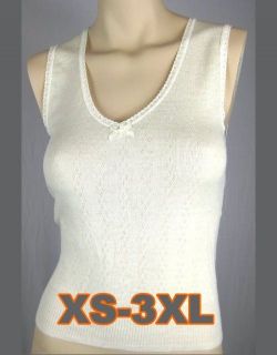   Vest Singlet 100% Merino Wool Thermal Underwear XS   3XL 331