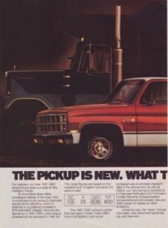 1981 gmc sierra classic 1981 gmc general dump truck ad