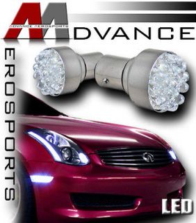 2pc 1157/Bay15d 19x High Power LED Red Front Turn Signal Light Bulb DC 