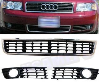 Newly listed 2002 2005 AUDI A4 B6 FRONT LOWER SIDE FOG LIGHT GRILLE 
