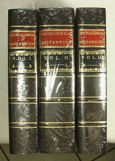 Encyclopaedia Britannica   Encyclopedia Britannica 3 Volume Set New 
