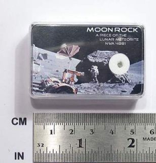MOON ROCK / Lunar meteorite NWA 4881 / Météorite lunaire 