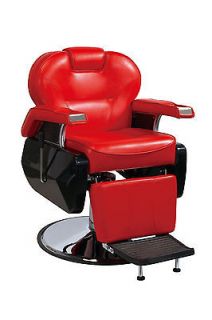 BestSalon Red All Purpose Hydraulic Recline Barber Chair Salon Spa 