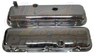 1965 72 CHEVY BIG BLOCK 396 427 454 SHORT STEEL VALVE COVERS W 