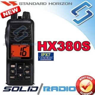standard horizon hx 380s marine vhf transceiver radio from hong