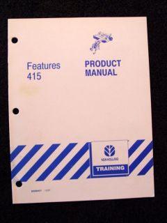 new holland 415 haybine mower conditioner produc manual time left