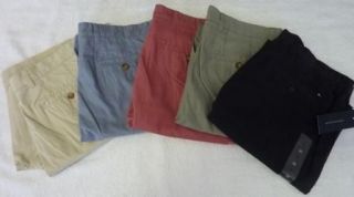 NWT Tommy Hilfiger Mens Flat Front Bermuda Shorts *Sizes 32, 34, 36 