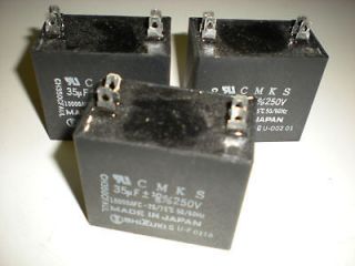 lot of 3 shizuki model ch350cfaul capacitors 
