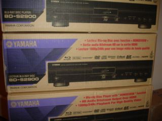 new yamaha bd s2900 blu ray disc dvd player bds2900