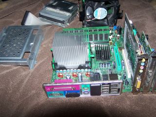 dell dimension 4600 motherboard e210882 many extras time left $